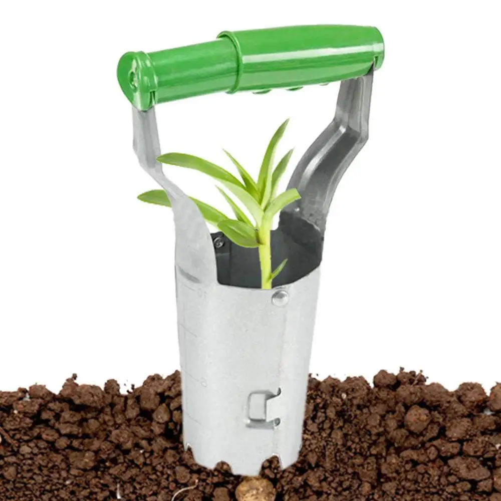 

Ручной садовый аппарат для пересадки саженцев и растений