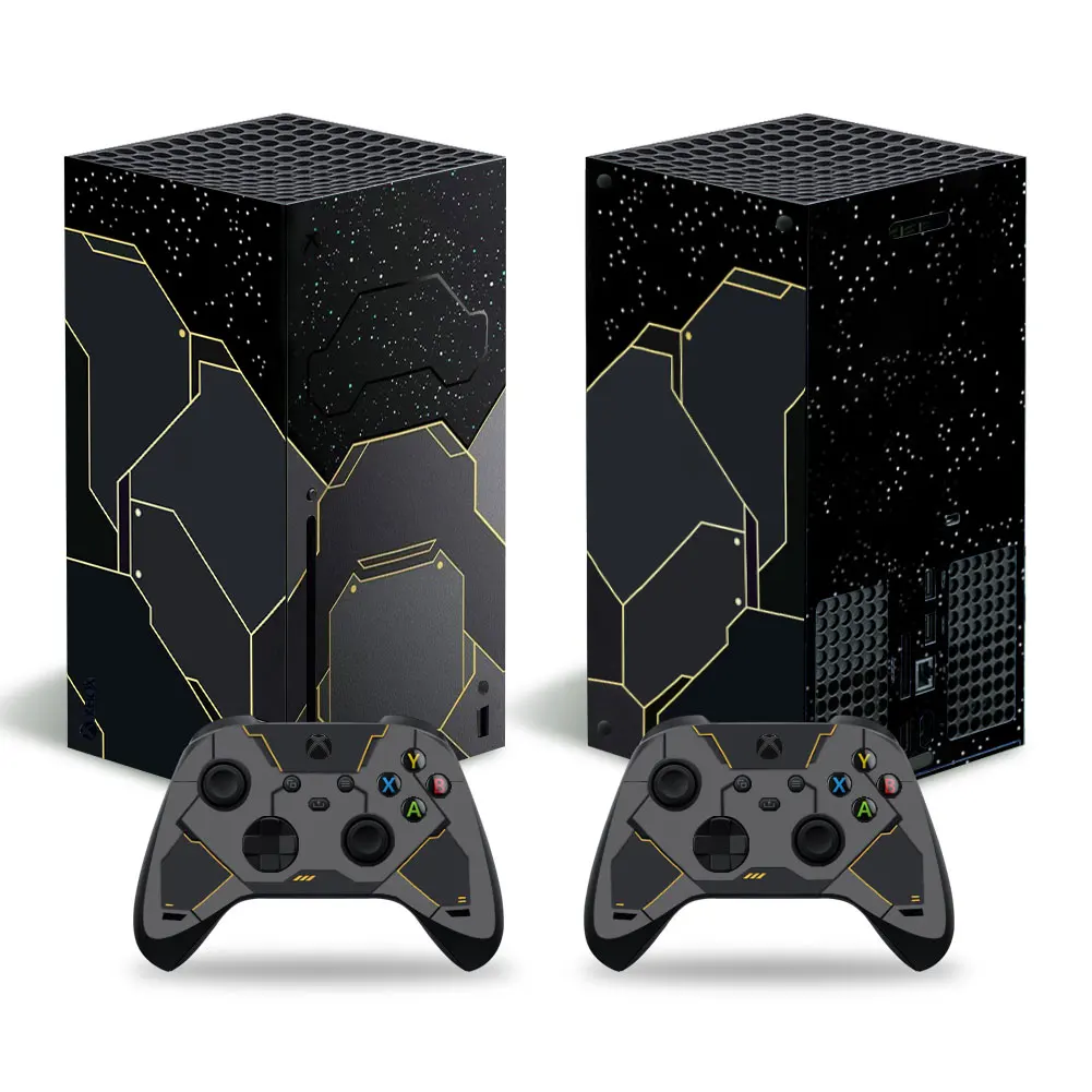 

Limited Edition Xbox series x Skin Sticker Decal Cover XSX skin 1 Console and 2 Controllers Skin Sticker Vinyl XboxseriesX