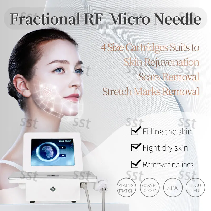 

2 in 1 Professional RF Mirconeeding Machine 2022 for Stretch Marks with Radiofrequency Lifting Skin Tightening Home Use