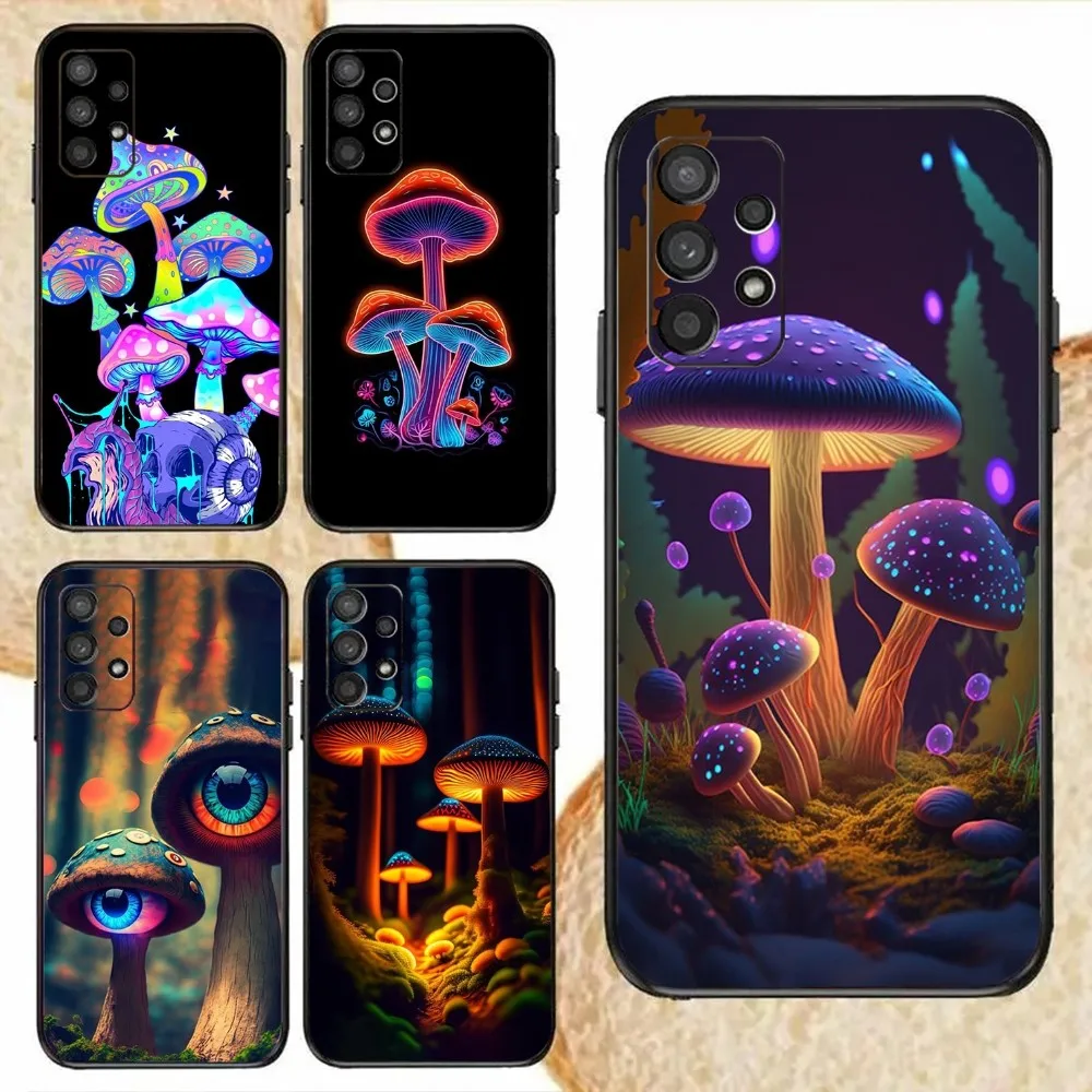 Чехол для телефона с психоделическими грибами Trippy Samsung Galaxy S24 S20 S21 S22 S23 Fe Lite Plus Ultra