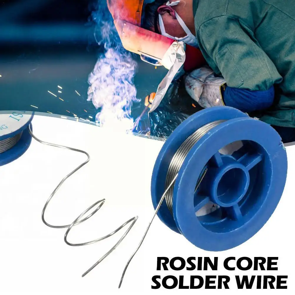 

63/37 10g 1mm Mini Wire Solder Wire Tin Wire with 2% Flux and Rosin for Electric Soldering Iron R9M7
