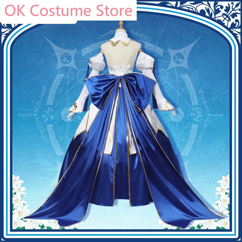 Аниме! Fate/Grand Order FGO Arcueid V1.0 игровой костюм принцессы великолепное платье униформа