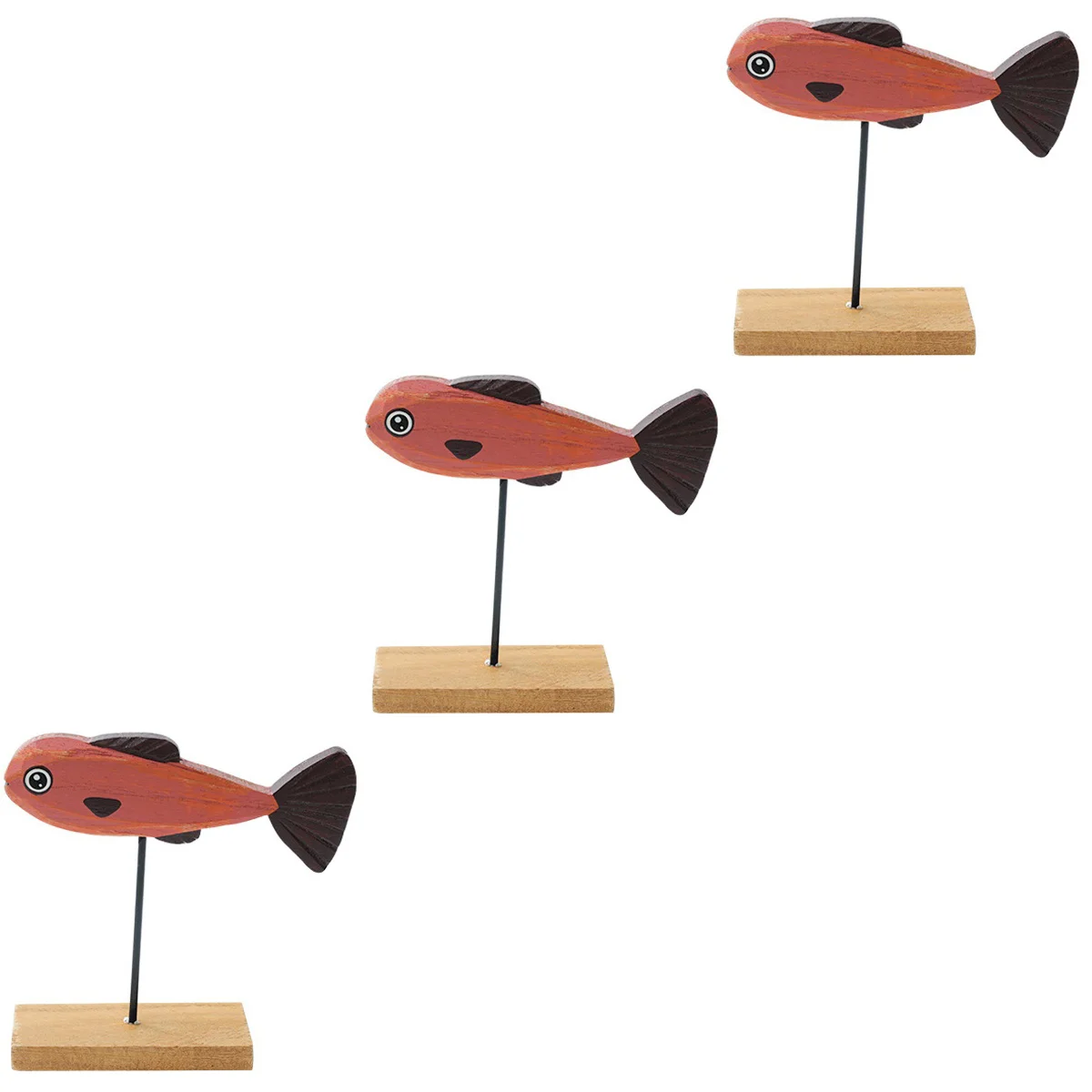 

3pcs Cartoon Adornment Children's Room Decoration Desktop Model