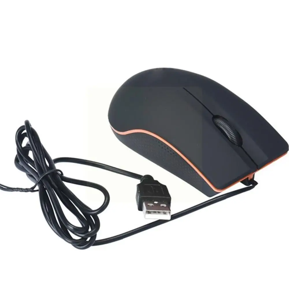 

Usb Mouse Wired Gaming 1200 Dpi Optical Computer Office Mouse For Pc Notebook Laptop Computer E-sports Cable Usb Game Wire S5e4