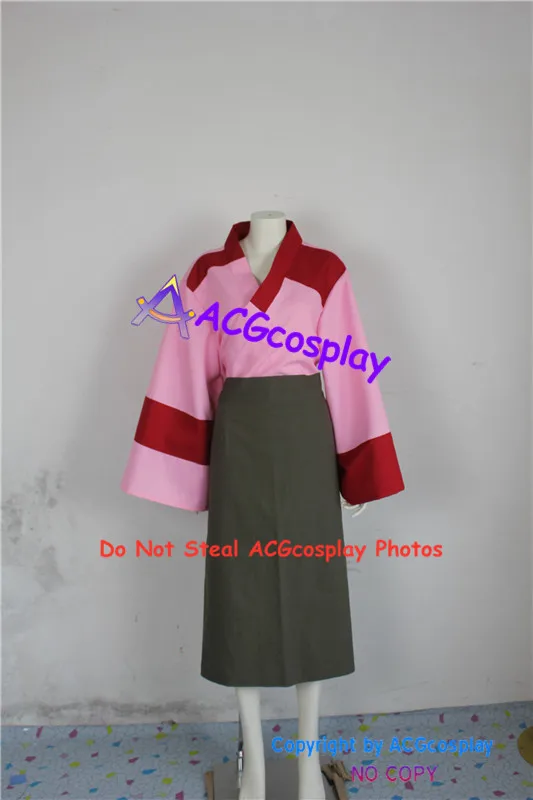 

Кимоно для косплея Inuyasha Sango, костюм с чехлами на руку