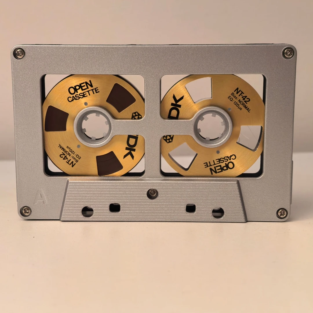 Фото Кассетная лента ручной работы Open Audio, 42 минуты, пустая, R2R, для аудиозаписи №1