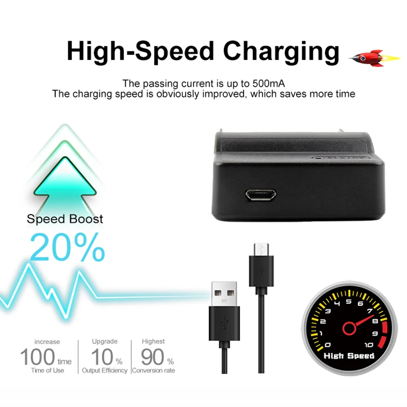 Фото NP-FH50 NP FH70 FH90 FH100, зарядное устройство USB для аккумуляторов, аксессуары для видеокамер Sony A230, A290, A330, A380, A390, HX1, HX100, HX100V, HX200V... №3