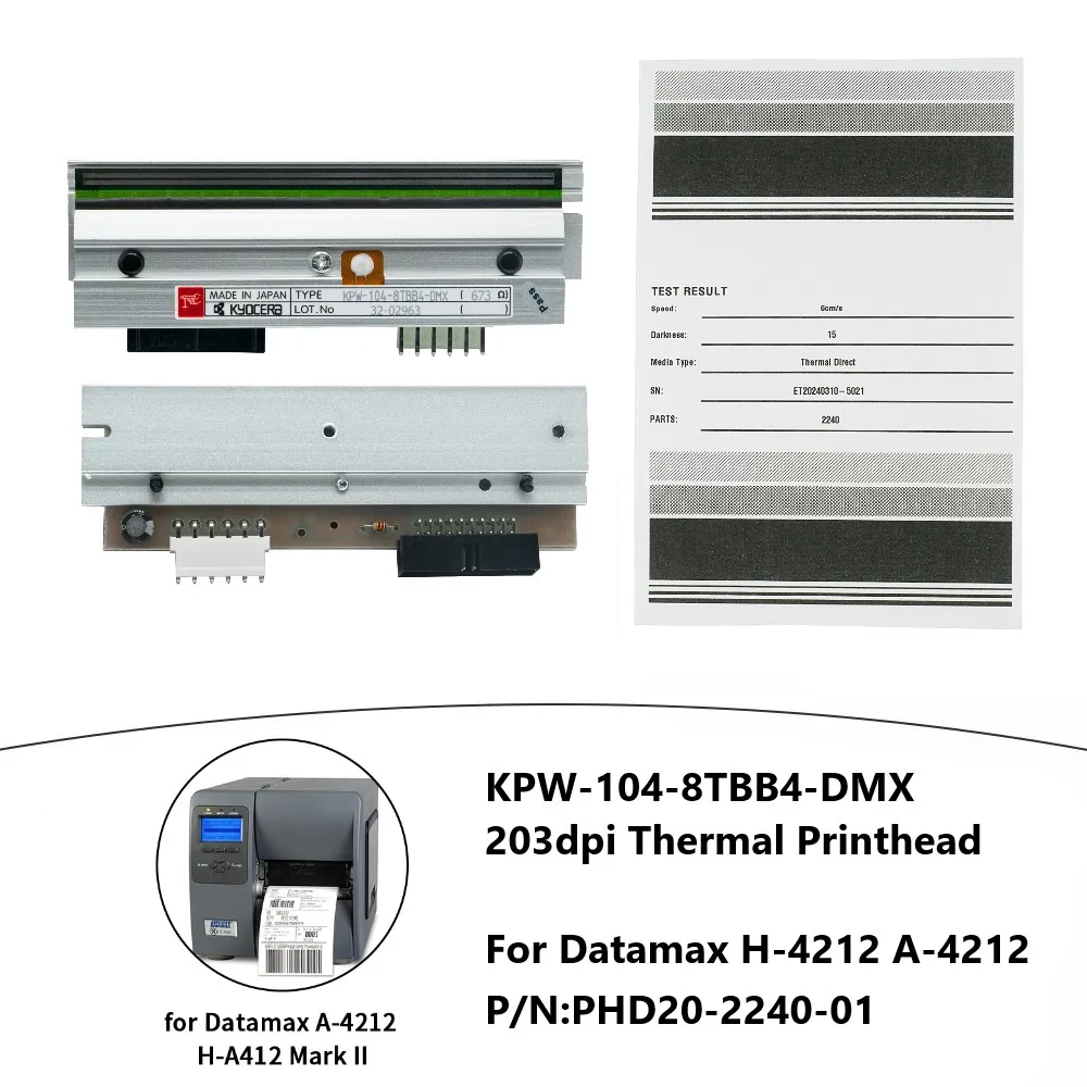 Стандартная 203dpi термопечатающая головка для лазерного принтера