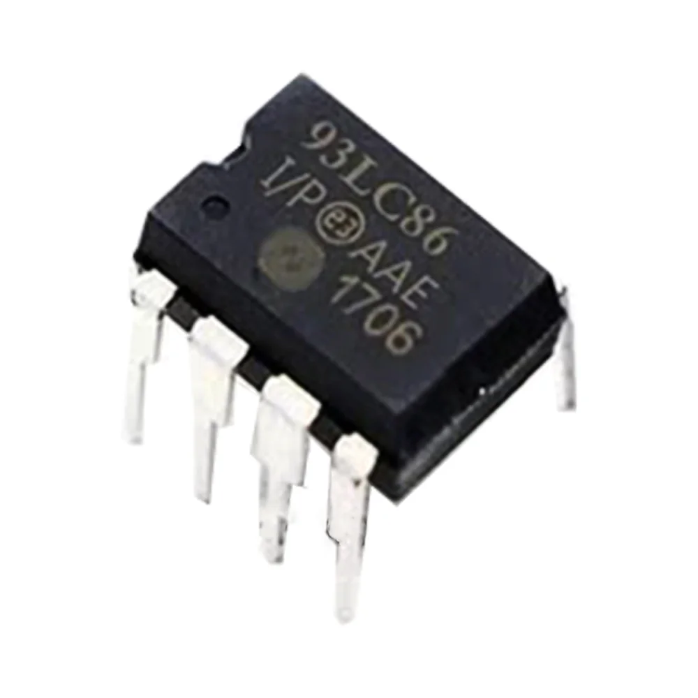 

5Pcs/lot 93lc86 Eeprom Serial-3wire 16k-bit 2k X 8 1k Pdip8 Ic Chip 93lc86-i p