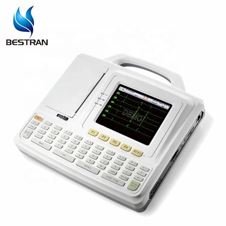 

BT-ECG60 6-channel digital veterinary monitoring patients electrocardiograph clinic hospital portable ECG machine