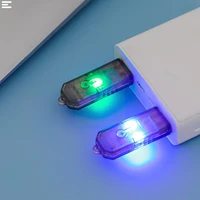 car usb ambient light mini led mood lamp neon atmosphere interior holiday party colorful universal lamp karaoke light bulb p3r0