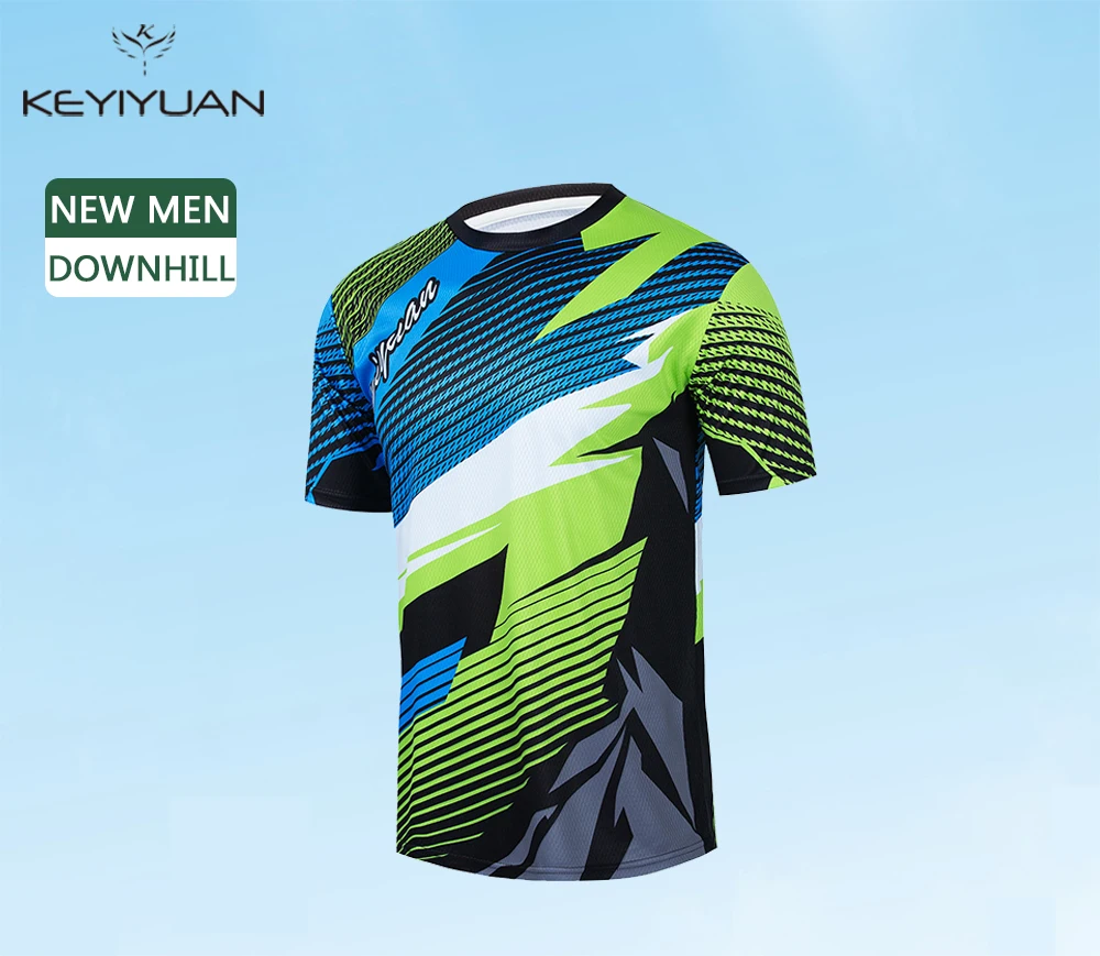 

Рубашки KEYIYUAN для горного велосипеда, футболка для горного велосипеда, мужская майка для горного велосипеда, одежда для мотокросса, одежда д...