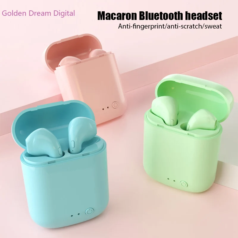 

I7 tws mini Wireless Bluetooth Earphones Stereo Mini Earbuds Headphones Sport Noise Cancelling for oppo samsung All Smart Phone