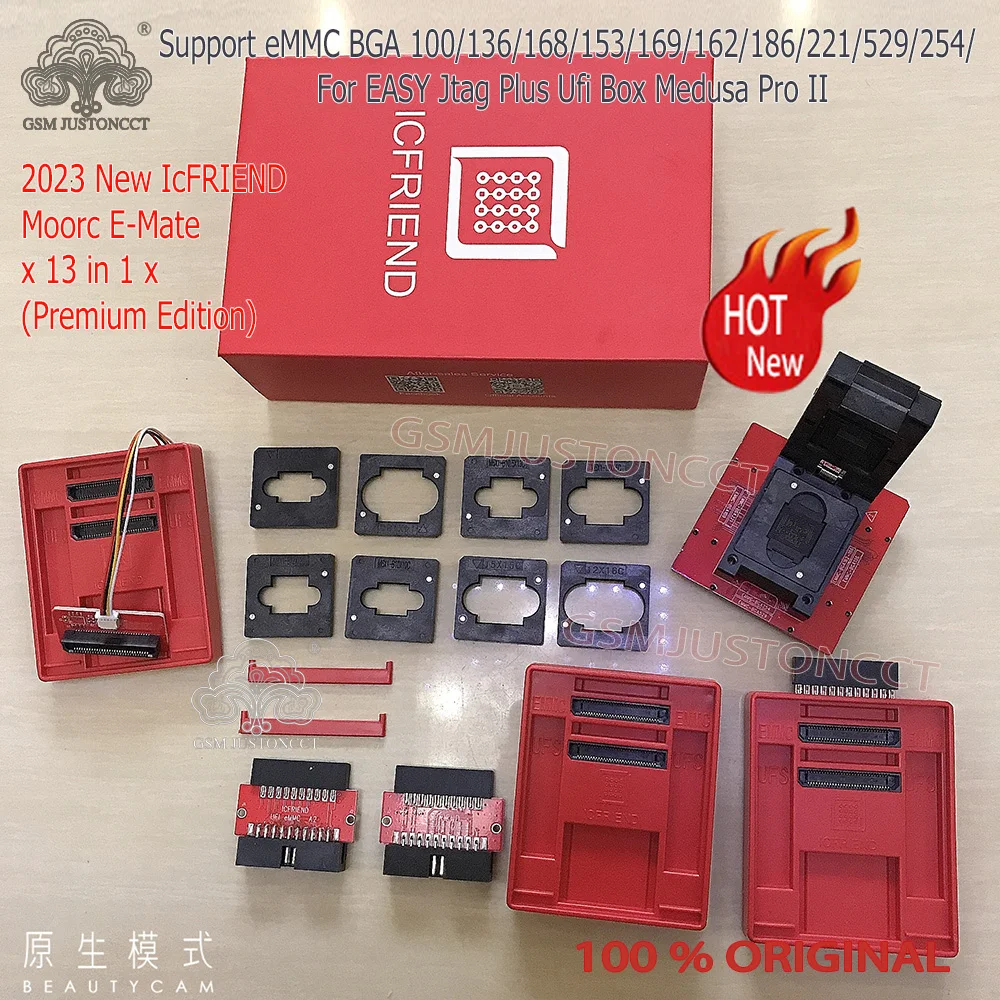 Адаптер 13 в 1 с коробкой MiPi UFI box Medusa Pro z3x |