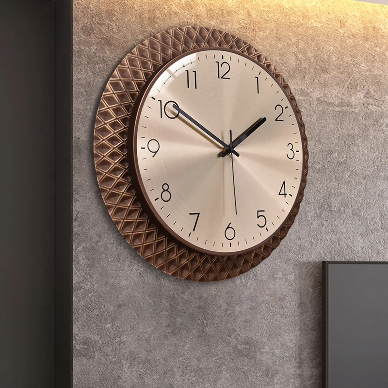 

Kitchen Silent Wall Clock Modern Living Room Design Big Luxury Wall Clock Nordic Hands Plastic Reloj De Pared Wall Decor WK50WC