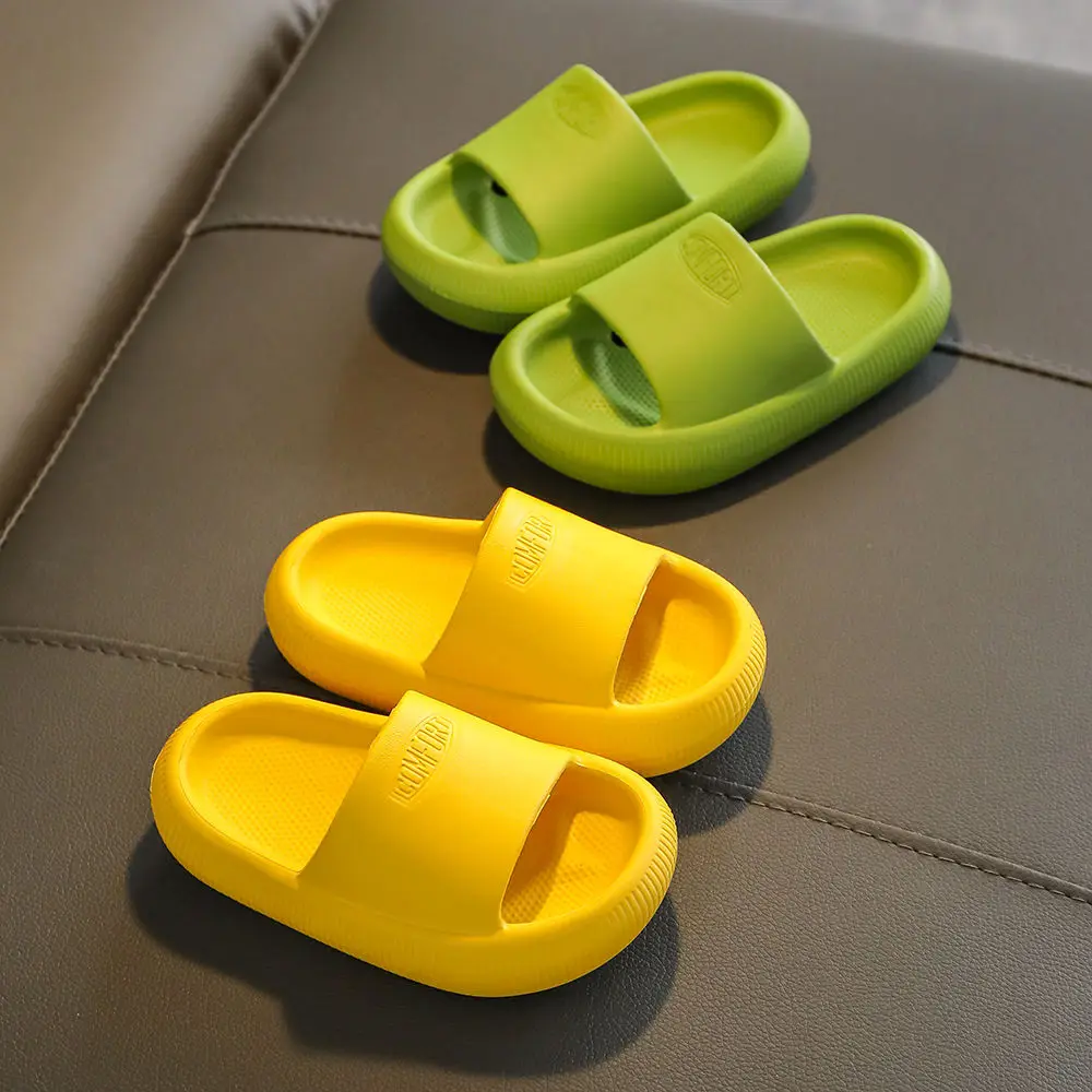 

Children Slippers Girls Summer Slide Flip Graffiti Beach Sandals Kids Bathroom Toddler Boys Indoor Flip Flops Baby Home Shoes