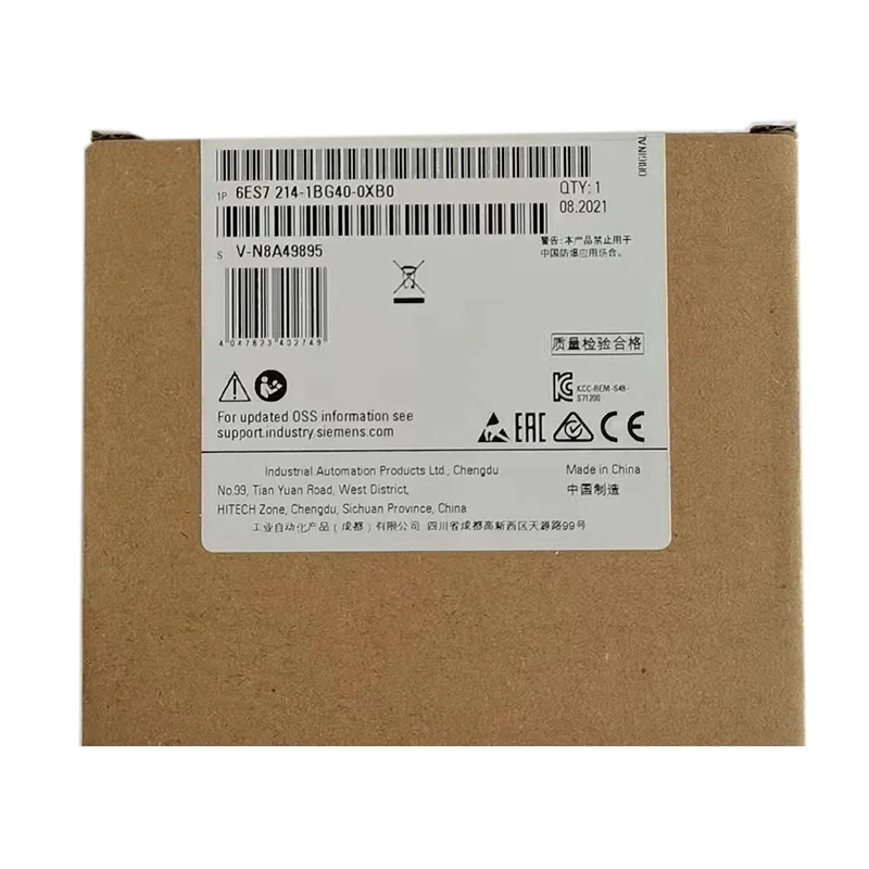 

Tier: High Potential Seller {new original} Official Warranty 2 Years PLC inventory 6ES7214-1BG40-0XB0 6ES7 214-1BG40-0XB0