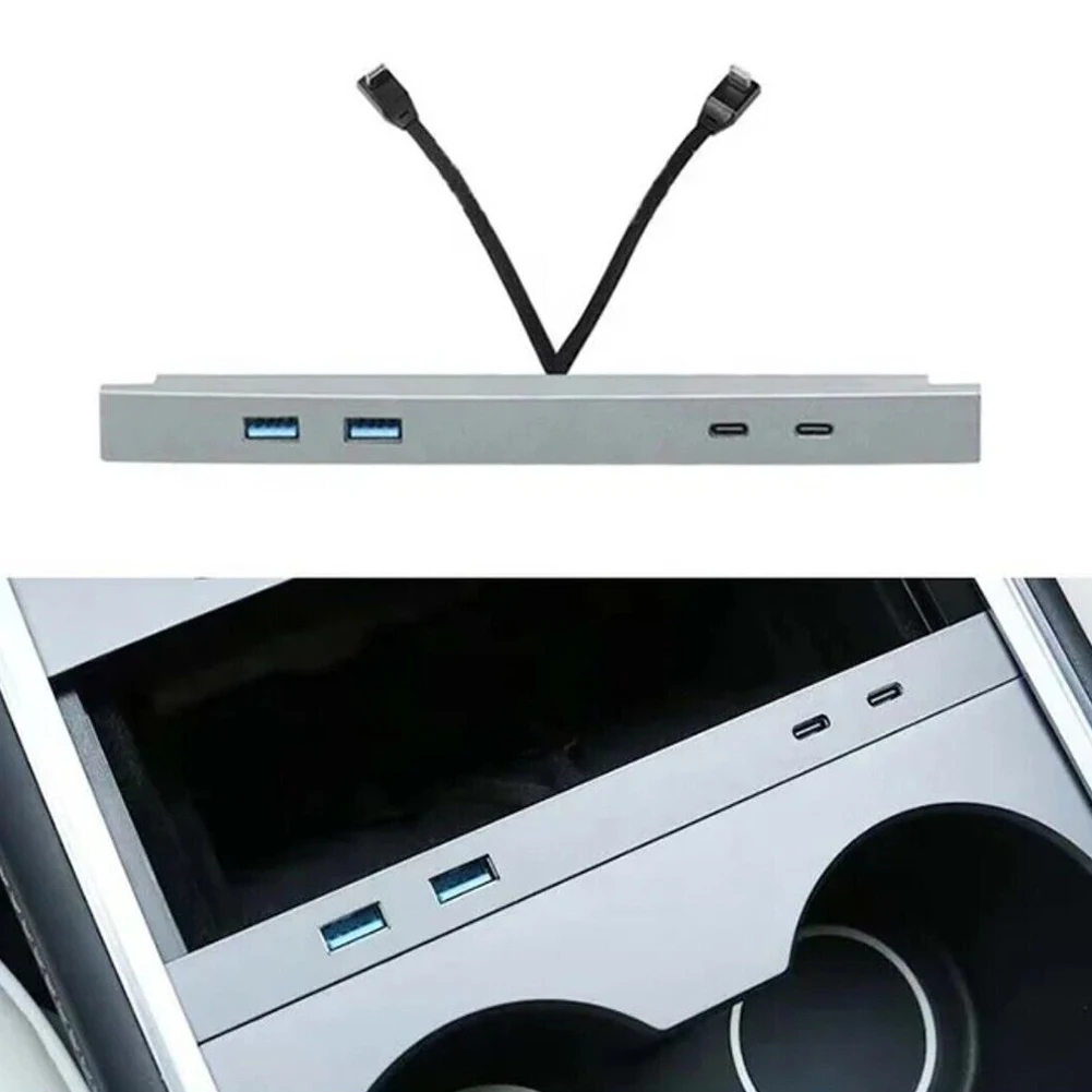 

Новая стильная док-станция с 4 USB-портами для Tesla Model 3/Y Grey
