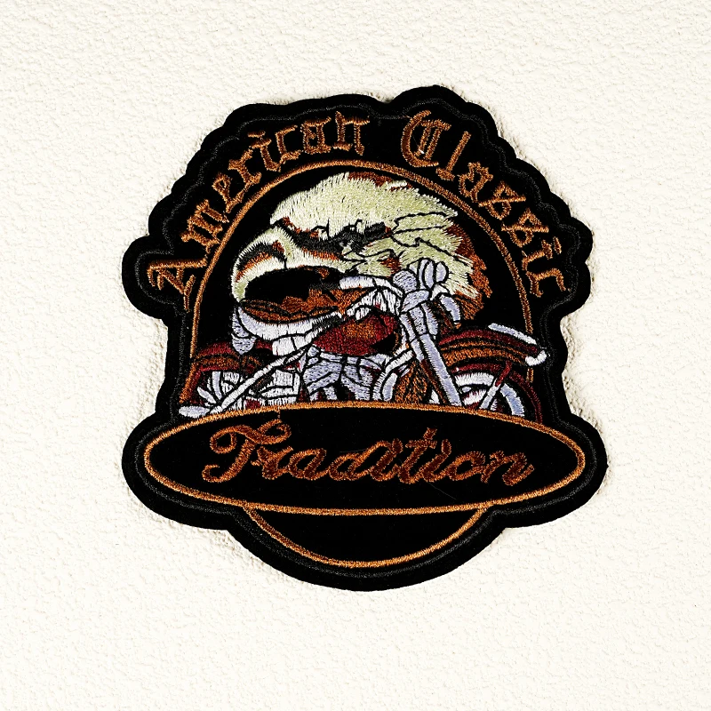 1 шт. патчи с вышивкой в стиле панк лапа орла для езды на велосипеде