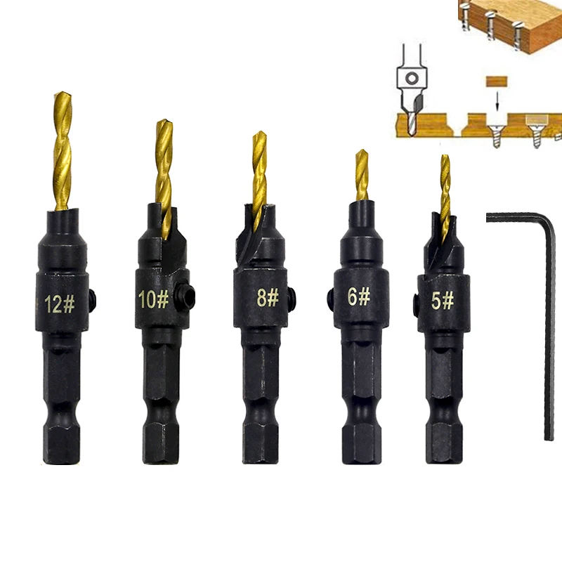 Рисунок 3 - Деревообрабатывающее сверло с шестигранным хвостовиком