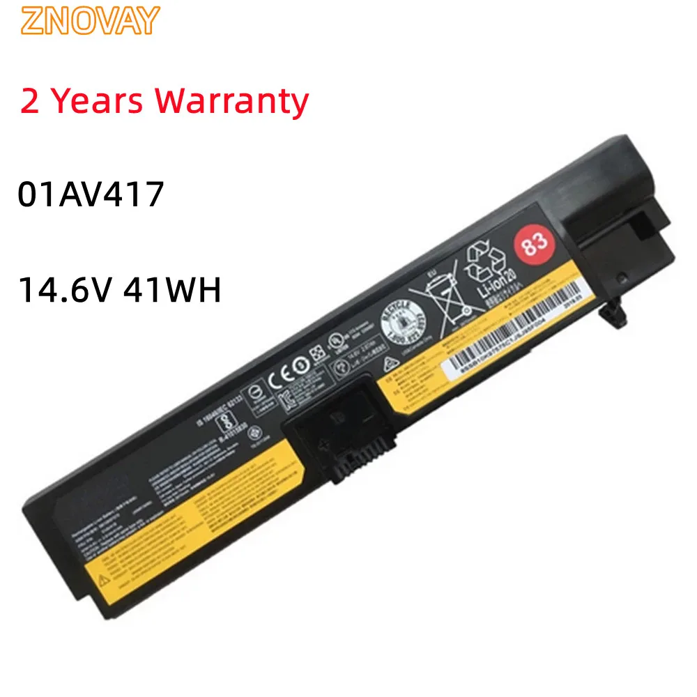 

01AV417 01AV418 14.6V 41WH Laptop Battery For Lenovo ThinkPad E570 E570C E575 Series 01AV416 SB10K97574 SB10K97575 SB10K97571