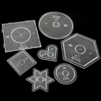 2 6mm hama beads pegboard transparent template board pixel art puzzle square tool diy figure material board perler beads