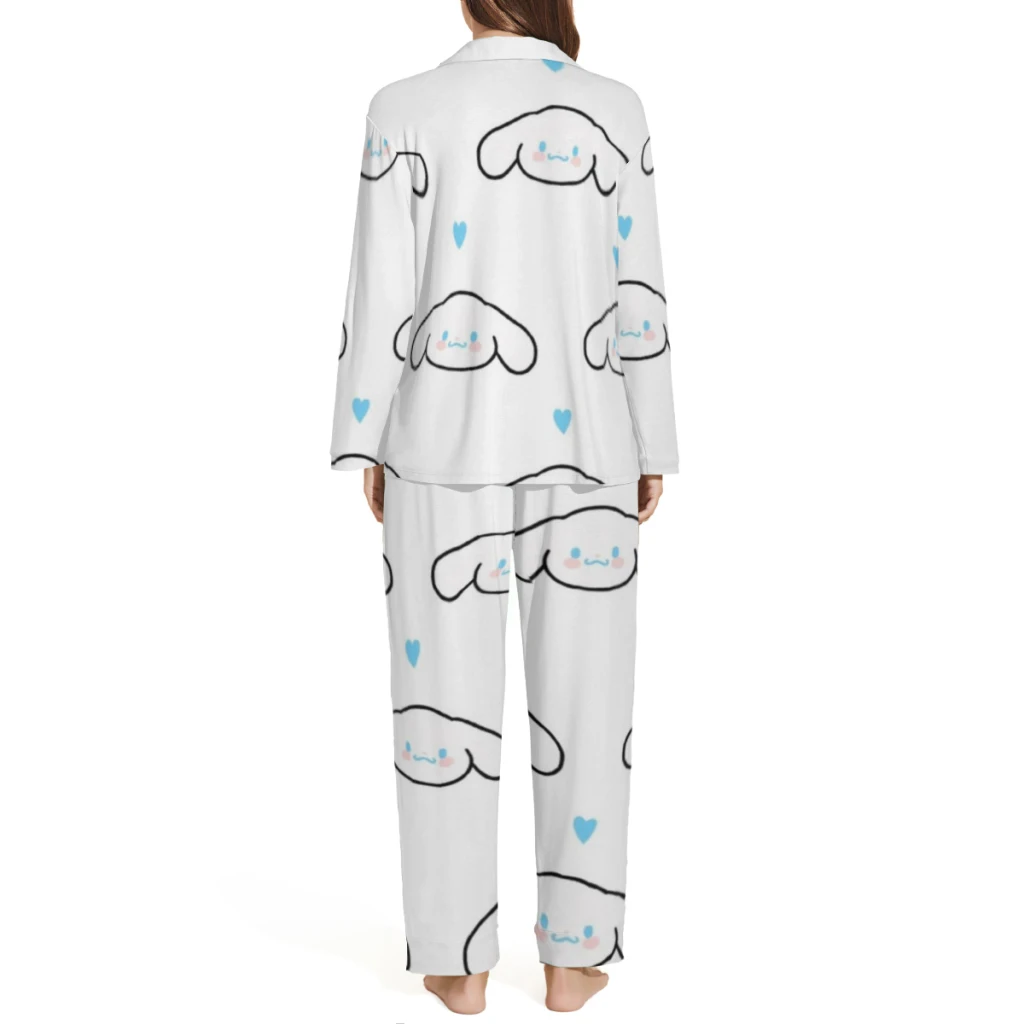 Белая пижама Sanrio отборные узоры Minso милый стиль