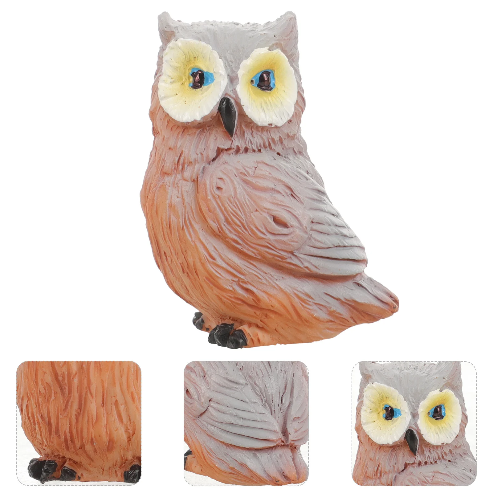 

Ornaments Owl Decor Party Yard Decorations Figurine Resin Crafts Garden Statue Home