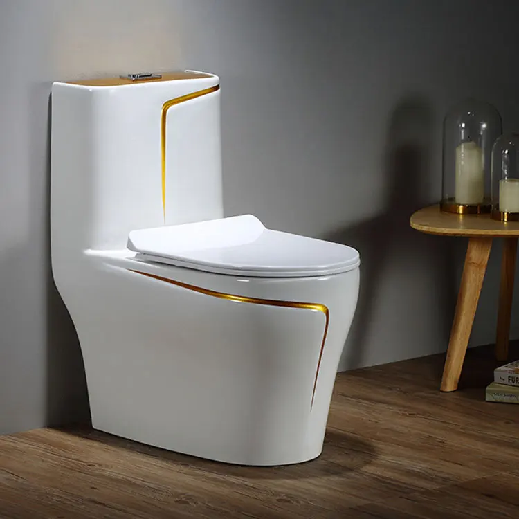 

Wholesale Modern Style Bowl Ceramic One Piece Dual Flush Bathroom Toilet