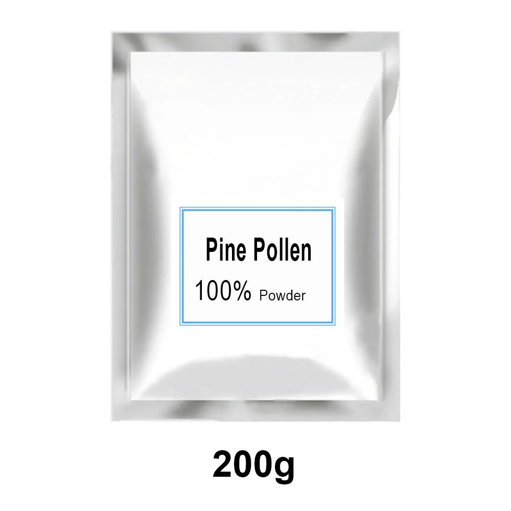 

200g Natural Shell-broken Cell Wall Cracked Pine Pollen Powder