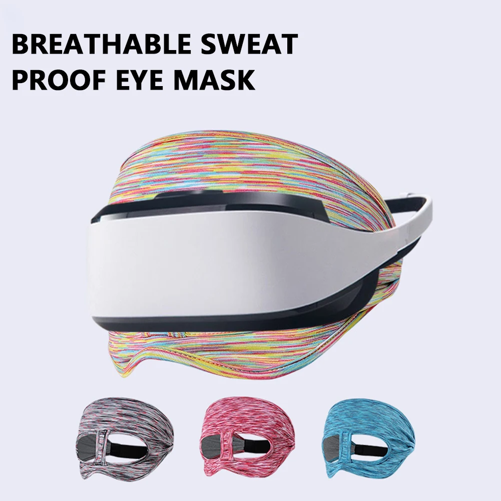 

Breathable VR Glasses Headset Band Accessories Elastic Sunshade Moisture Wicking Eye Cover for Oculus Quest 2/1 VR Accessories