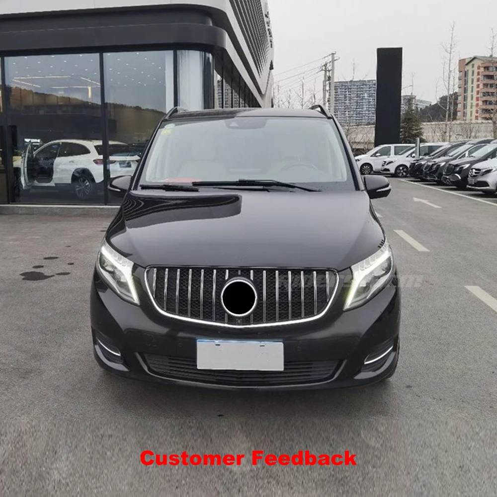 Сетчатая решетка для V-класса 2015-2018 в W447 GT V260 V250 гоночная пластиковая с сеткой V220