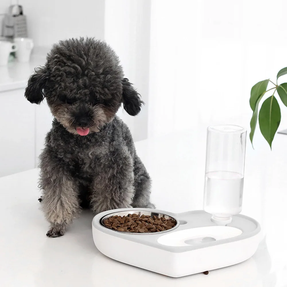 

Еда для домашних животных, водная, двойная миска, контейнер для кормления кошек, принадлежности для домашних животных