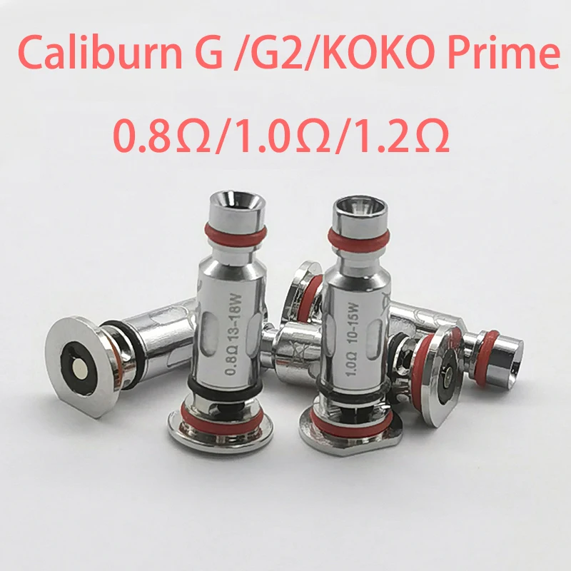 

Caliburn G2 Coil 1.2/1.0/0.8 Ohm For CALIBURN-G/G2/GK2 and KOKO Prime Pod Kit
