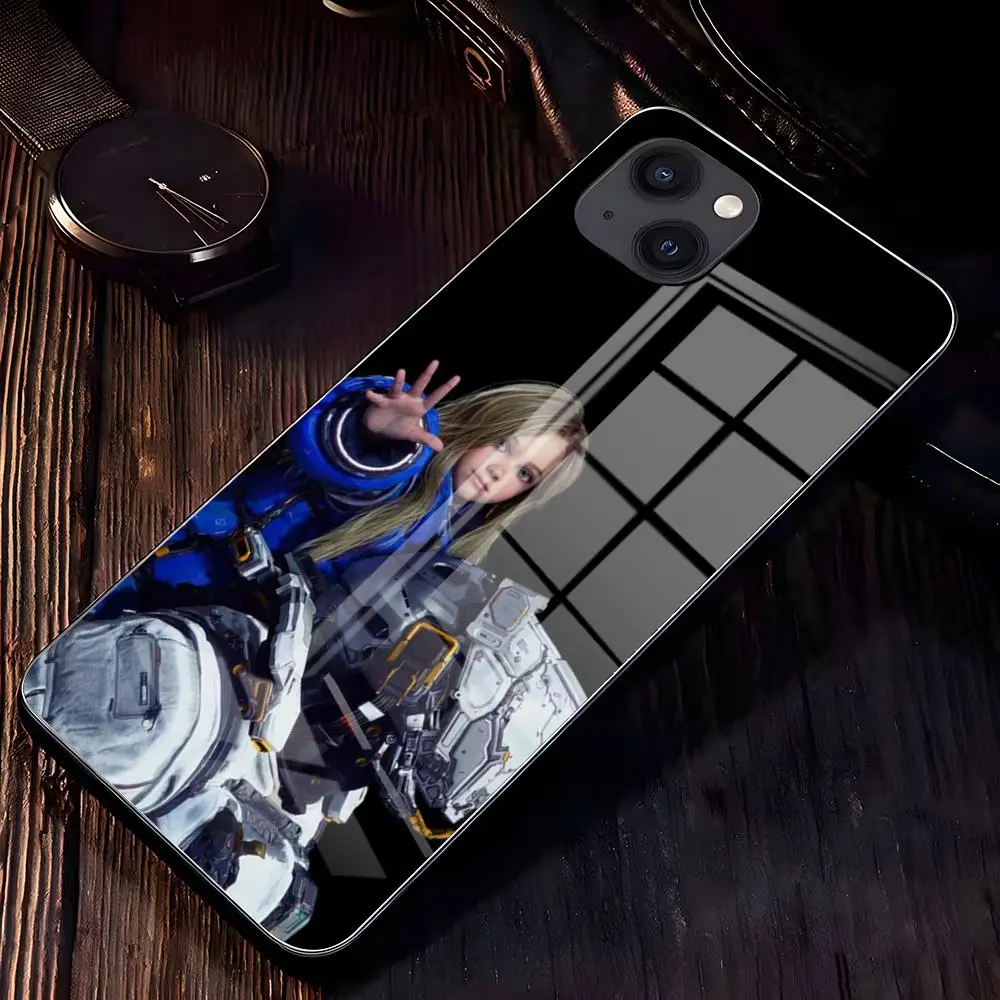 Фото Чехол для телефона Game P-PragMataS-ES для iPhone 17 Pro Max 16 15 14 Pro Max 13 11 X Xs Xr 8 7Plus, стеклянная крышка №4
