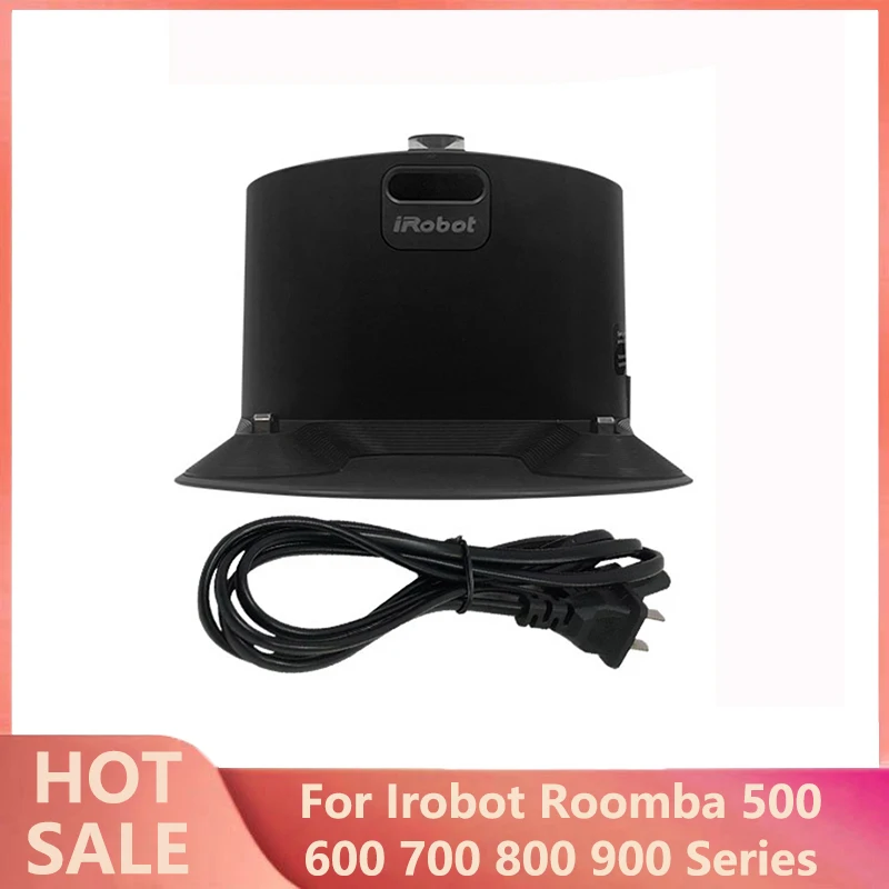 

Charger Dock For Irobot Roomba 500 600 700 800 900 Series Robot Vacuum Cleaner Charging Station Base Spare Parts Accessories