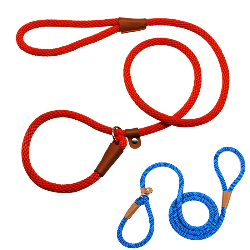 Нейлоновый Регулируемый прочный поводок для собак