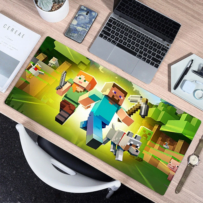 

Gaming Mouse Mat Mine Computer Accessories Mausepad Craft Pc Gamer Extended Pad Deskmat Mousepad Mats Keyboard Cabinet Mause Pad