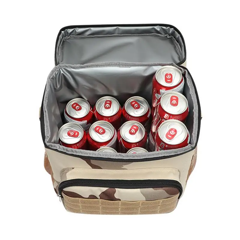 

Insulated Lunch Box Portable Thermal Bag Leak-proof Cooler Bag In Three Compartment Lunch Tote For Men Women Bag Cooler Box