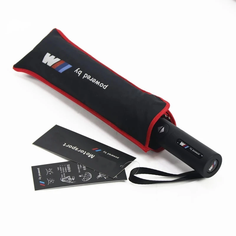 Женский высококачественный деловой зонт черный с длинной ручкой мужской