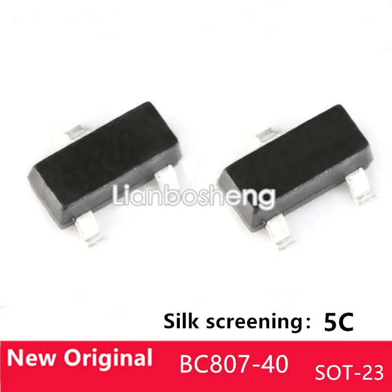 

100 шт BC807-40/5C/SOT23 PNP транзистор 45V500mA SMD транзистор 5C