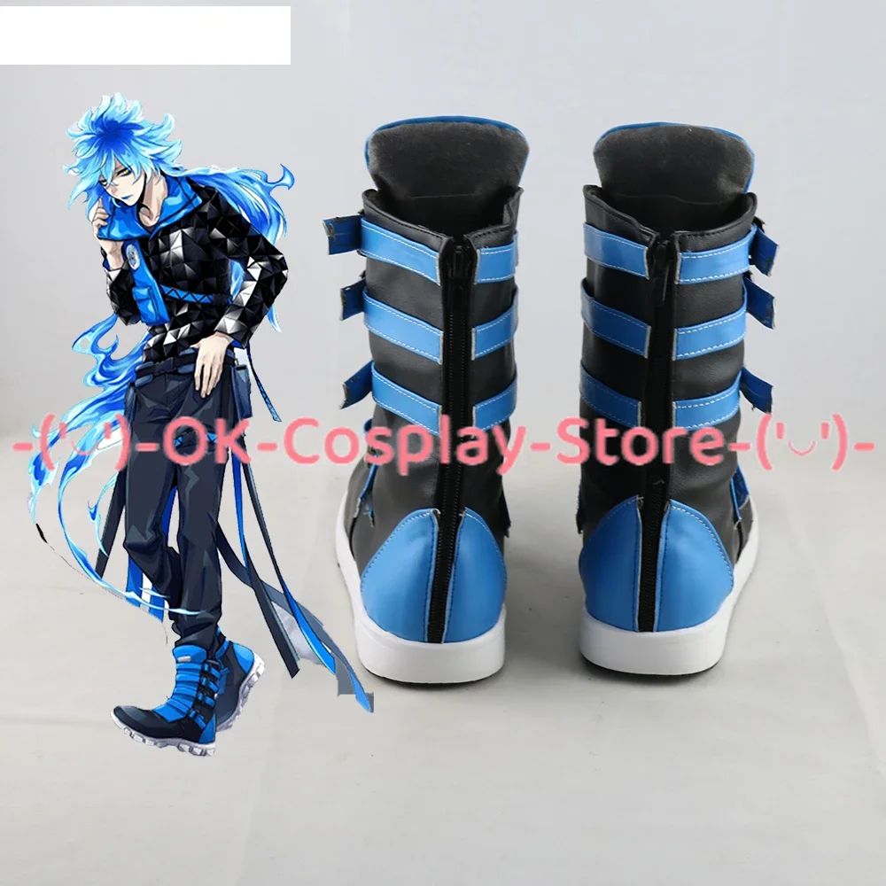 Idia обувь для косплея игра Twisted Wonderland реквизит из искусственной кожи Хэллоуин