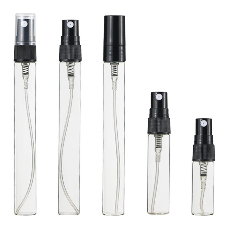 10 шт. прозрачная стеклянная бутылка для духов 2 мл/3 мл/5 мл