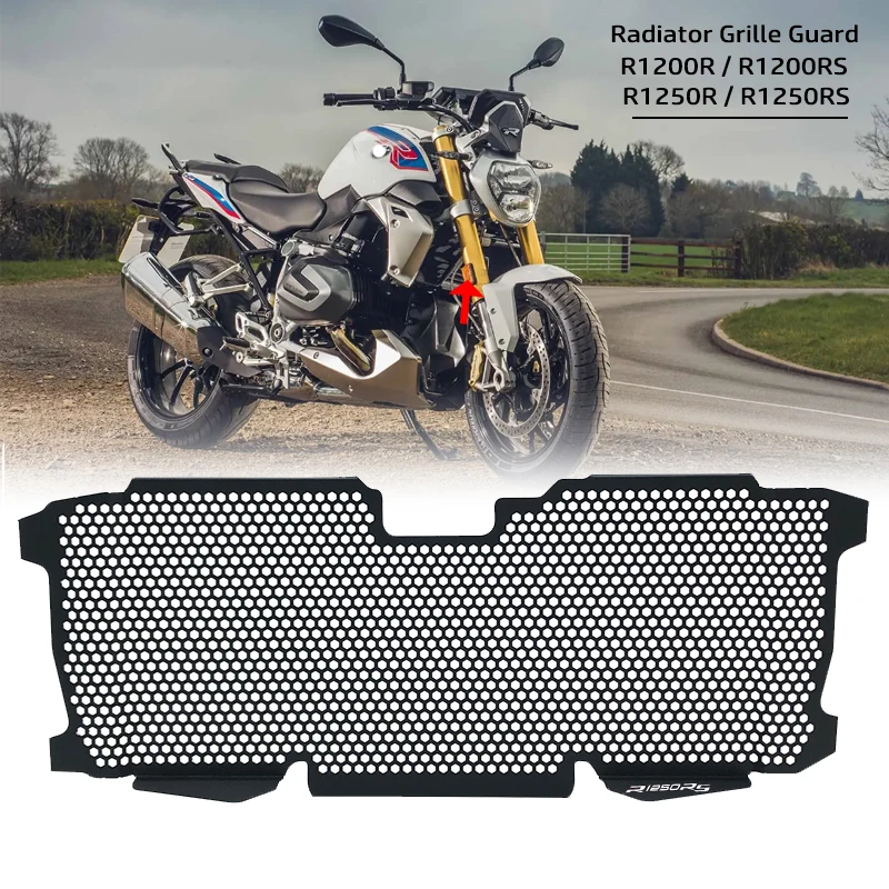 Motorcycle Radiator Guard Grille Protector Radiator Shield For BMW R1200R R1200RS R1250R R1250RS R 1200 R R 1250 R RS 2015-2021
