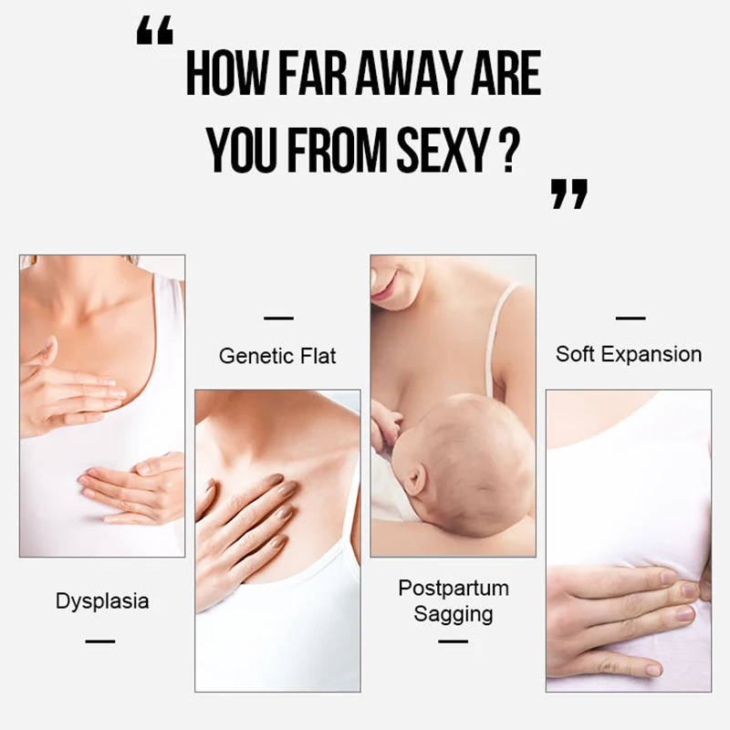 

Breast Enhancement Body Oil Fast Growth Elasticity Enhancer Breast Enlargement Cream Body Oil Sexy Body Care for Women Wholesale