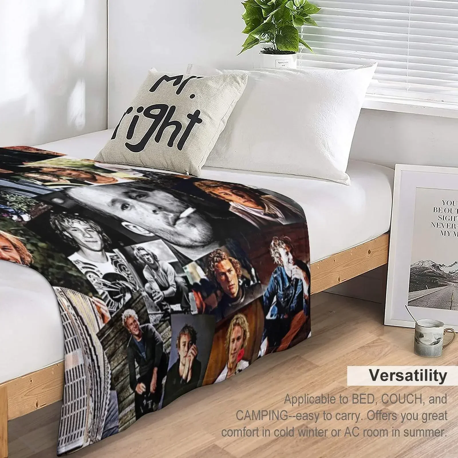 Одеяло для диванов Young Heath Ledger свободные одеяла летние постельные принадлежности