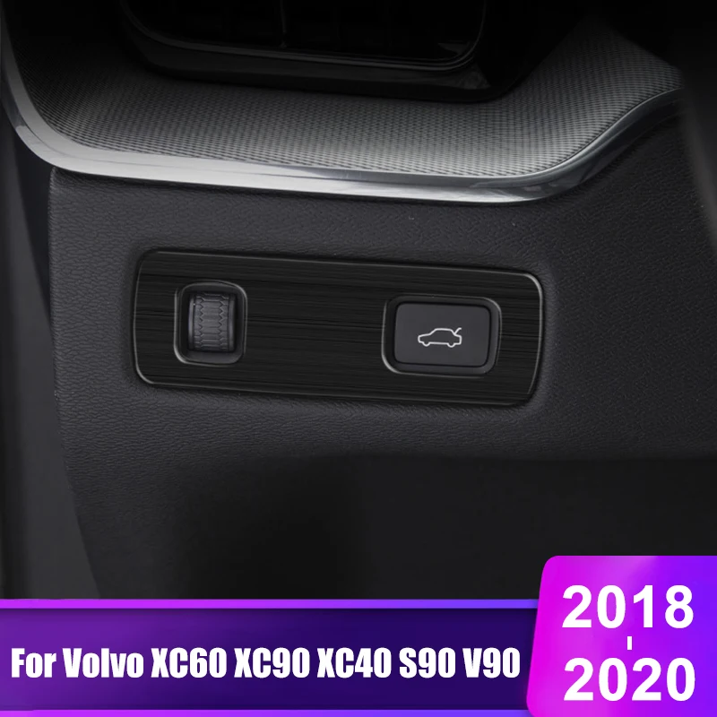 Для Volvo XC60 XC90 XC40 S90 V90 2018 2019 2020 переключатель автомобильной фары с блестками