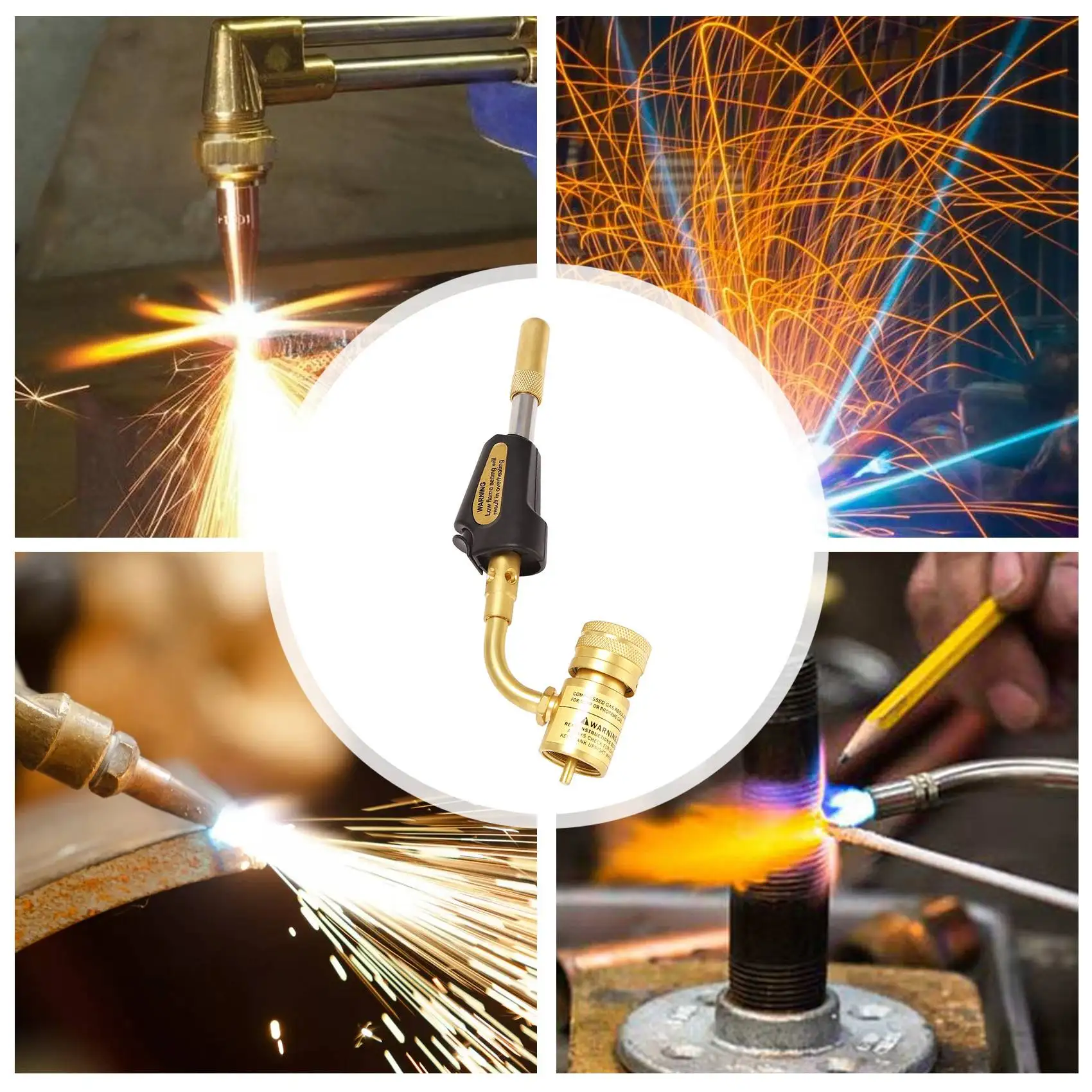 Насадки для турбогорелки газовый самовоспламеняющийся регулятор пайка