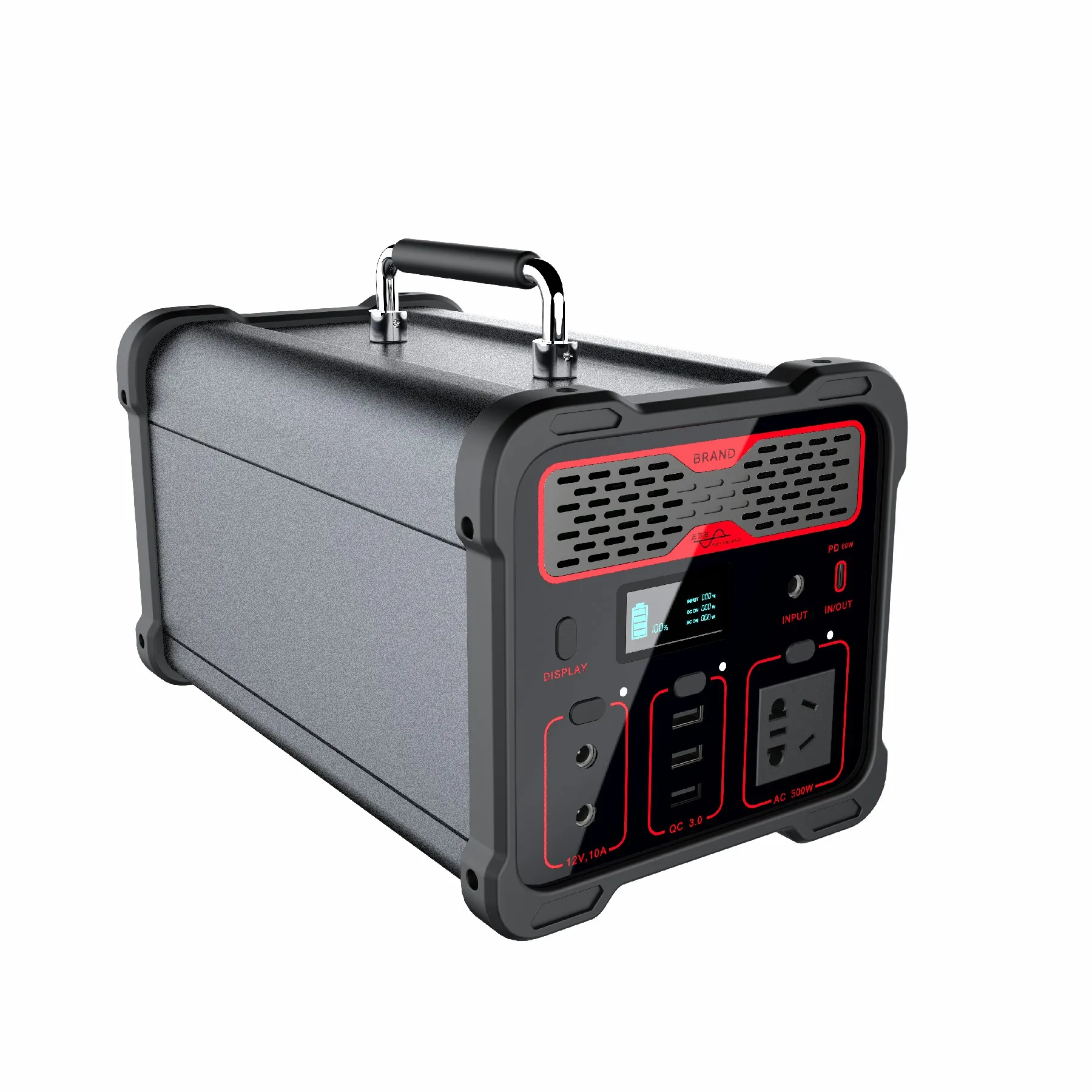 

Top rated 500w power station 512WH mobile solar power outdoor backup power