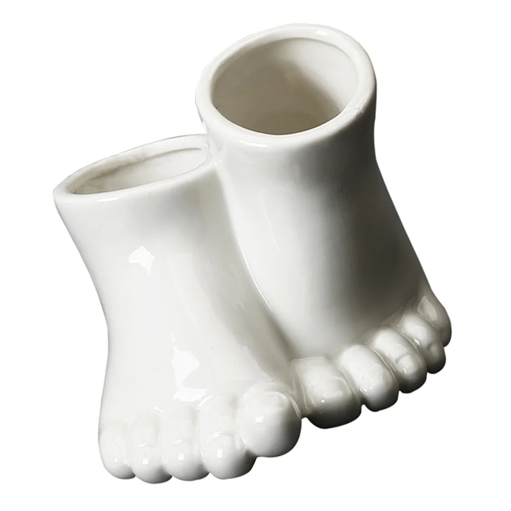 

1Pc Succulents Flowerpot Artistic Flower Pot Ceramic Artware Housewarming Gift